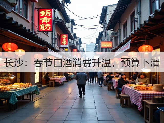 长沙：春节白酒消费升温，预算下滑(图5)