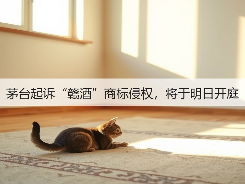 茅台起诉“赣酒”商标侵权，将于明日开庭