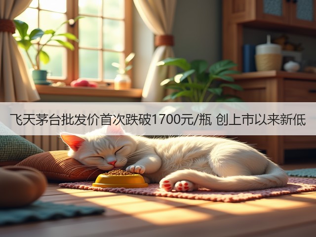 飞天茅台批发价首次跌破1700元/瓶 创上市以来新低(图4)