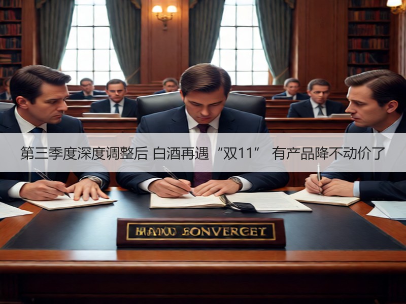第三季度深度调整后 白酒再遇“双11” 