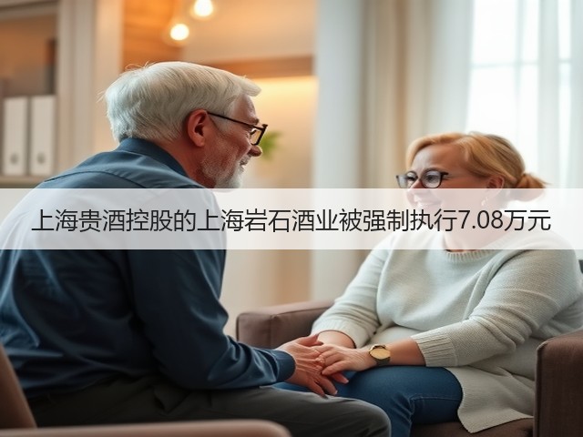 上海贵酒控股的上海岩石酒业被强制执行7.08万元(图4)