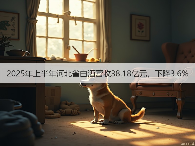 2025年上半年河北省白酒营收38.18