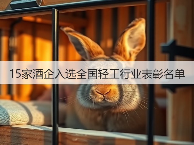15家酒企入选全国轻工行业表彰名单(图4)