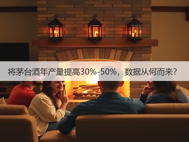 将茅台酒年产量提高30%-50%，数据从
