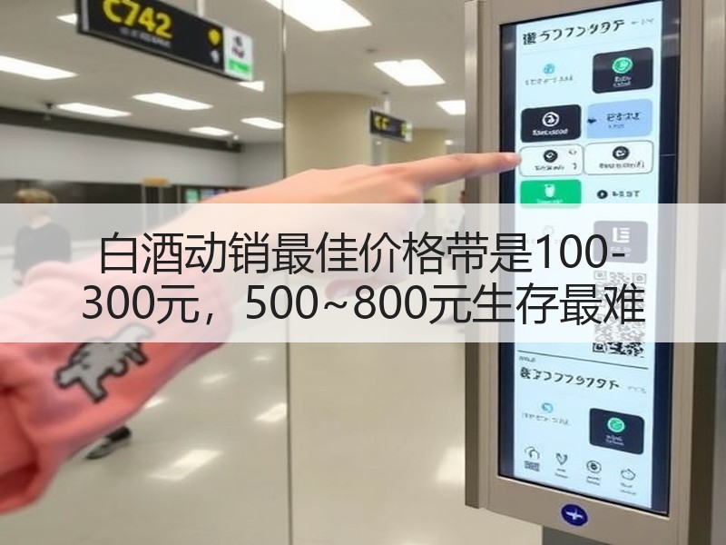 白酒动销最佳价格带是100-300元，5