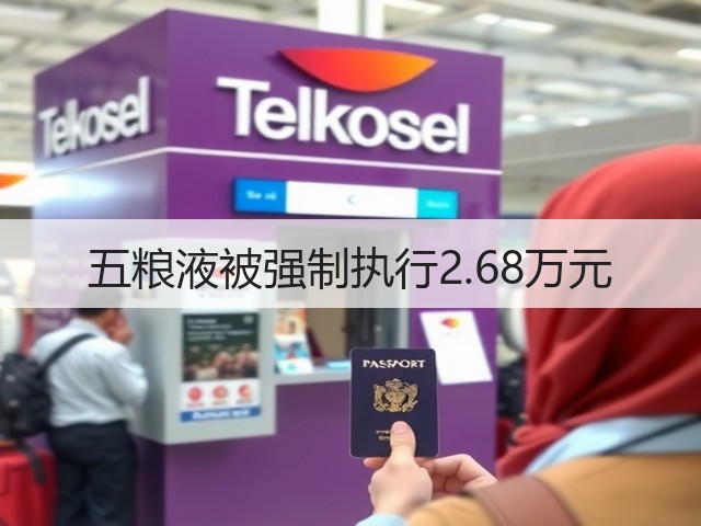 五粮液被强制执行2.68万元(图1)