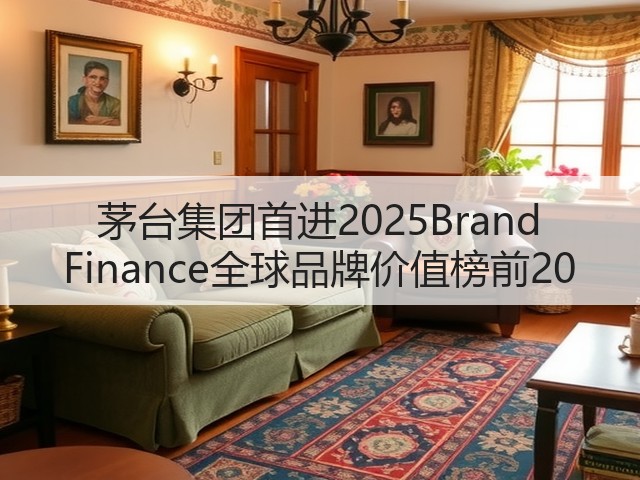 茅台集团首进2025Brand Finance全球品牌价值榜前20(图2)