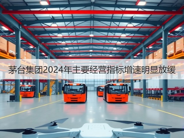 茅台集团2024年主要经营指标增速明显放缓(图1)