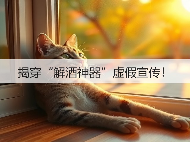 揭穿“解酒神器”虚假宣传！(图2)