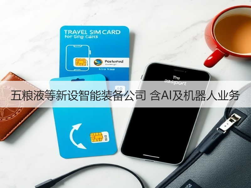 五粮液等新设智能装备公司 含AI及机器人
