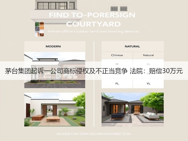 茅台集团起诉一公司商标侵权及不正当竞争 法院：赔偿30万元(图4)