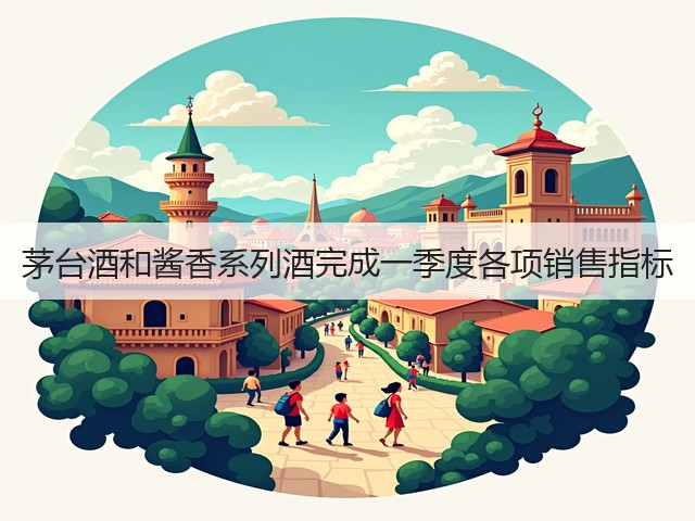 茅台酒和酱香系列酒完成一季度各项销售指标(图1)