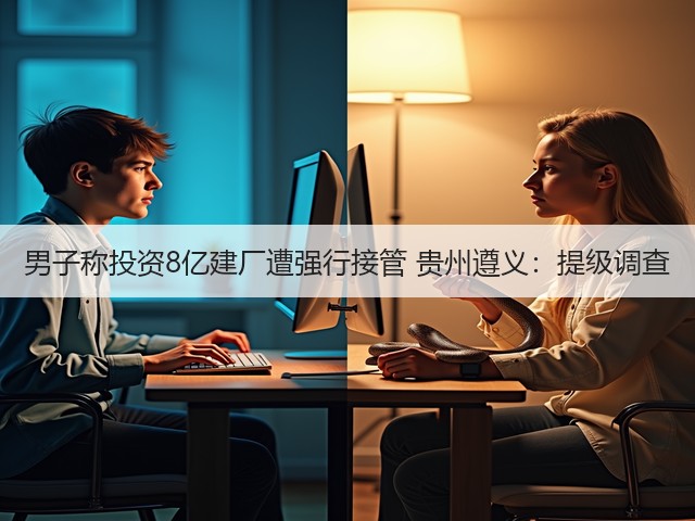 男子称投资8亿建厂遭强行接管 贵州遵义：提级调查(图2)