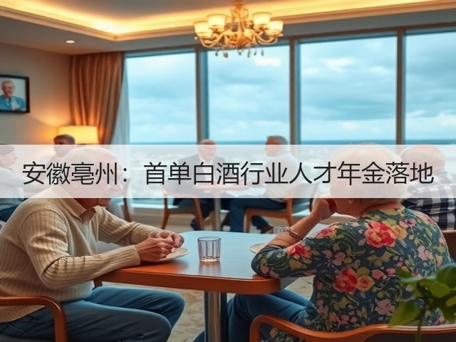 安徽亳州：首单白酒行业人才年金落地(图5)