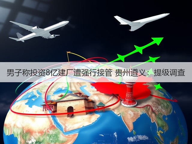 男子称投资8亿建厂遭强行接管 贵州遵义：提级调查(图1)