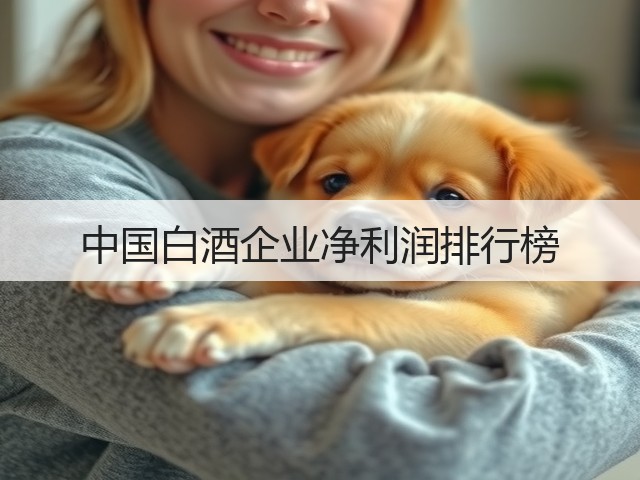 中国白酒企业净利润排行榜(图4)