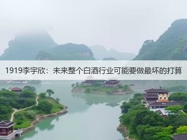 1919李宇欣：未来整个白酒行业可能要做最坏的打算(图1)
