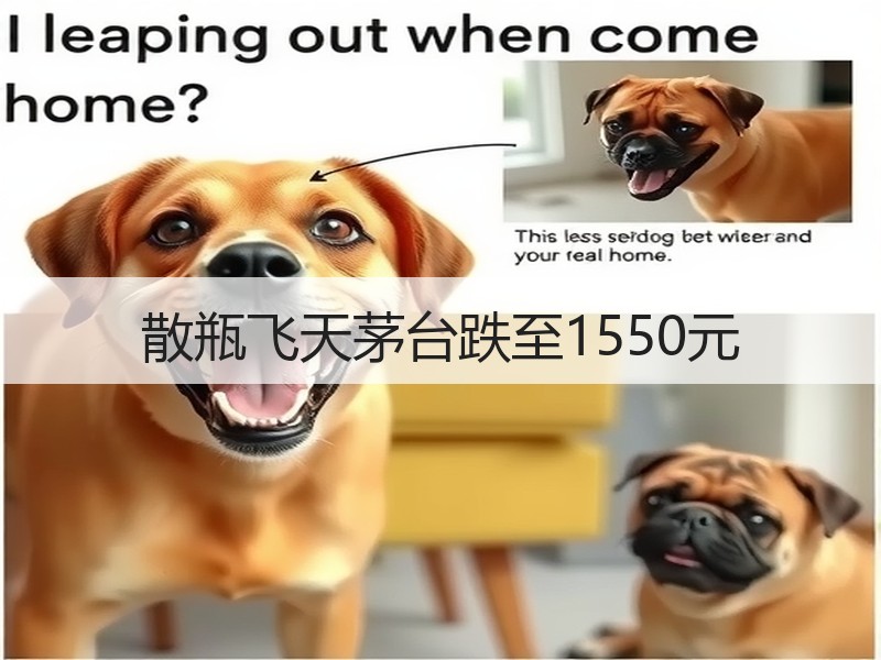 散瓶飞天茅台跌至1550元