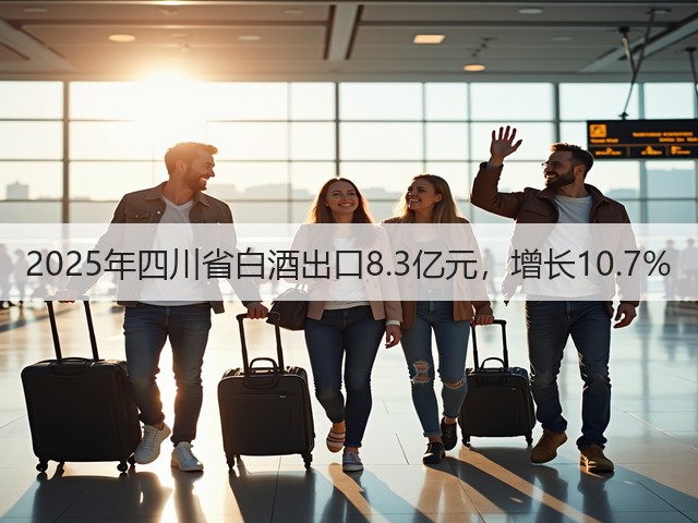 2025年四川省白酒出口8.3亿元，增长10.7%(图2)