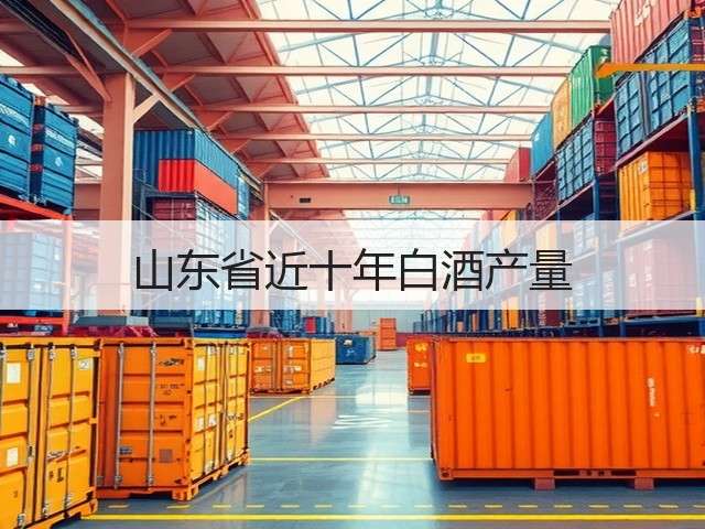 山东省近十年白酒产量(图4)
