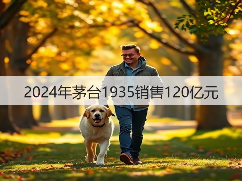 2024年茅台1935销售120亿元