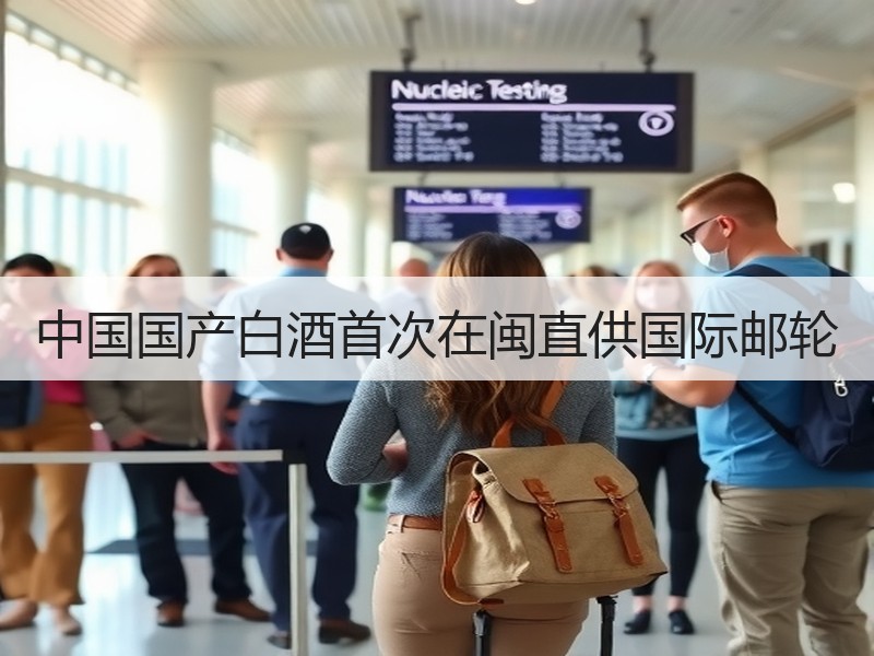 中国国产白酒首次在闽直供国际邮轮