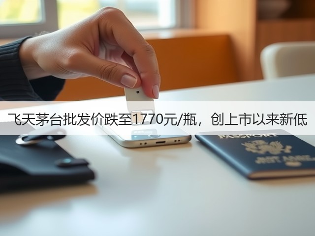 飞天茅台批发价跌至1770元/瓶，创上市以来新低(图3)