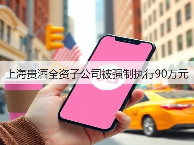 上海贵酒全资子公司被强制执行90万元