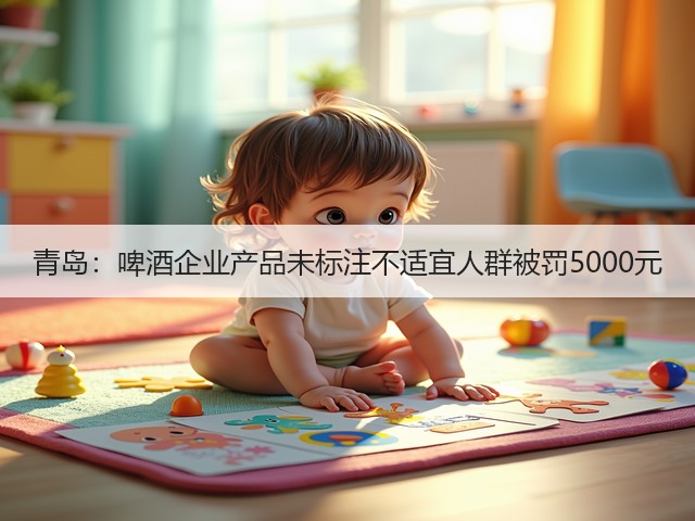 青岛：啤酒企业产品未标注不适宜人群被罚5000元(图4)