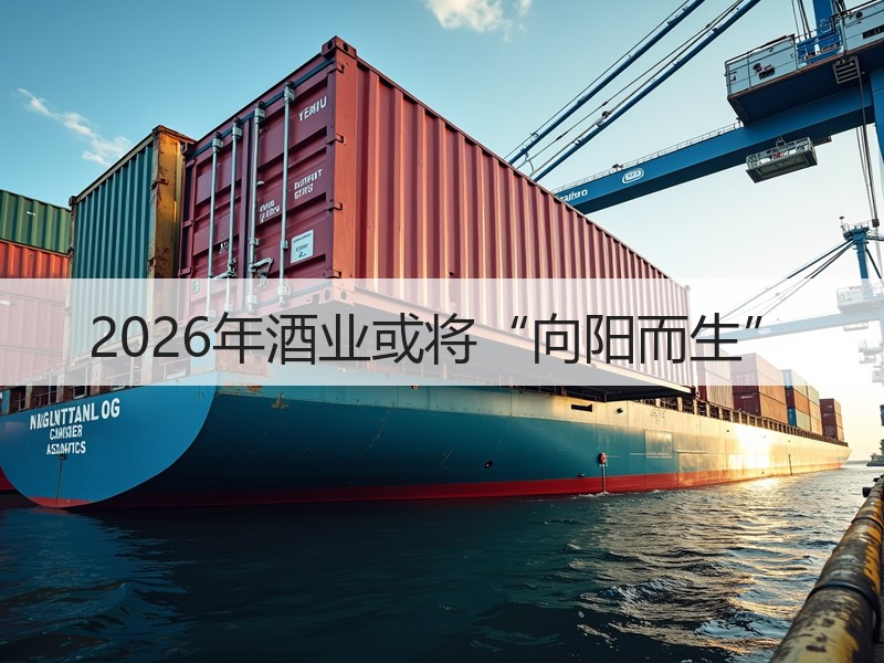 2026年酒业或将“向阳而生”