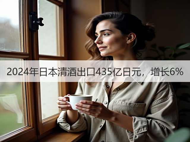 2024年日本清酒出口435亿日元，增长6%(图5)