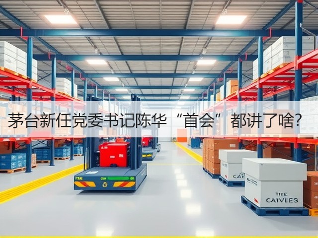 茅台新任党委书记陈华“首会”都讲了啥？(图1)