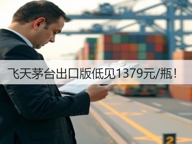 飞天茅台出口版低见1379元/瓶！(图2)