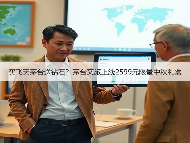 买飞天茅台送钻石？茅台文旅上线2599元限量中秋礼盒(图1)