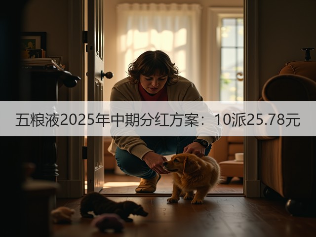 五粮液2025年中期分红方案：10派25.78元(图2)