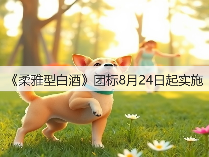 《柔雅型白酒》团标8月24日起实施