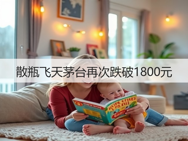 散瓶飞天茅台再次跌破1800元(图1)