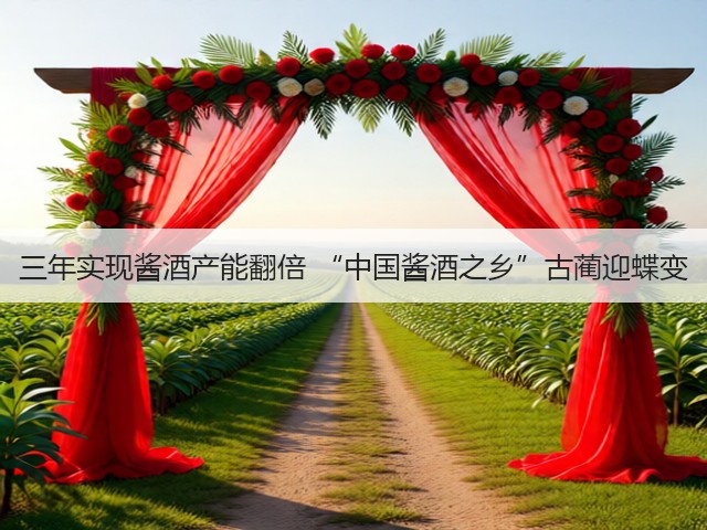三年实现酱酒产能翻倍 “中国酱酒之乡”古蔺迎蝶变(图2)