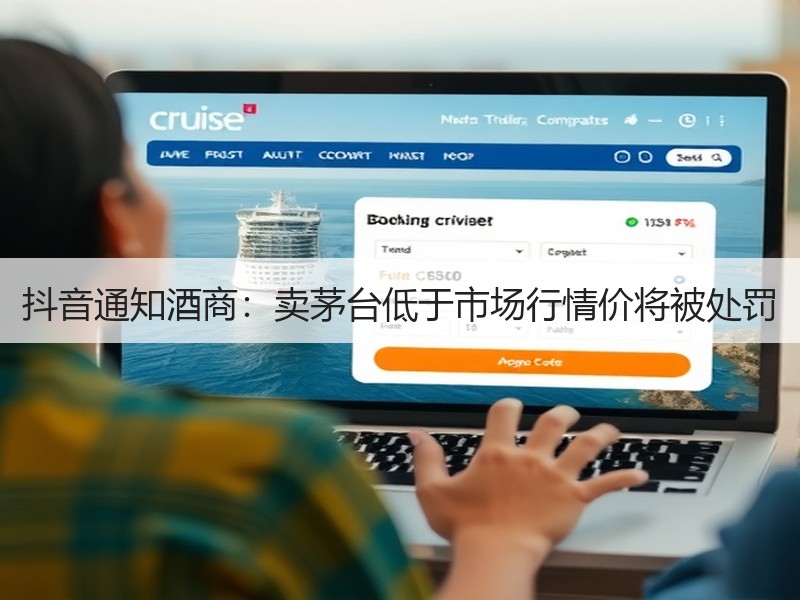 抖音通知酒商：卖茅台低于市场行情价将被处