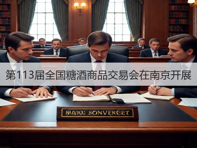 第113届全国糖酒商品交易会在南京开展(图4)