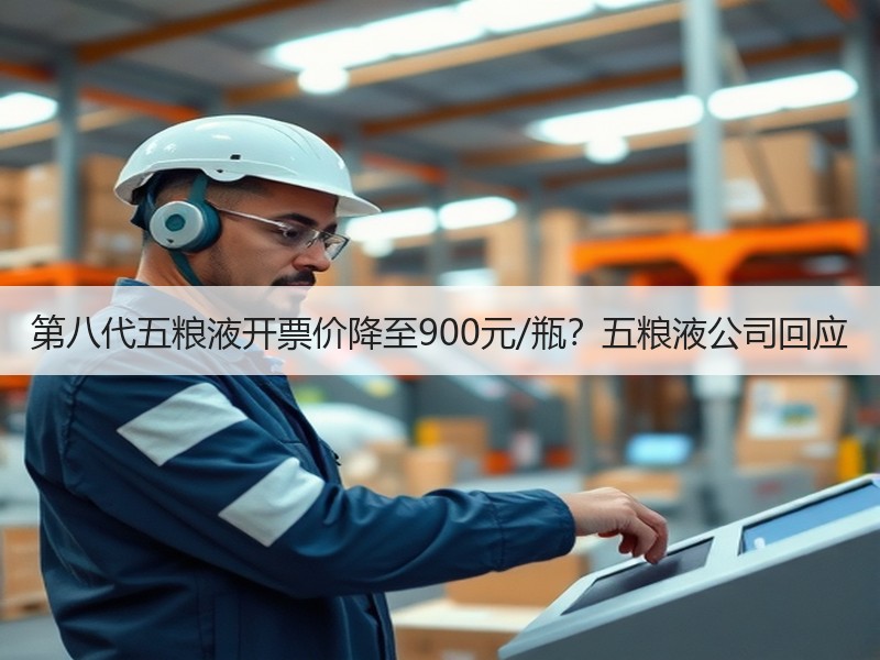 第八代五粮液开票价降至900元/瓶？五粮