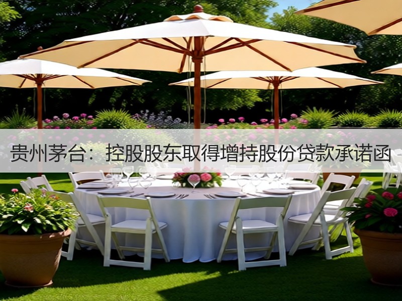 贵州茅台：控股股东取得增持股份贷款承诺函