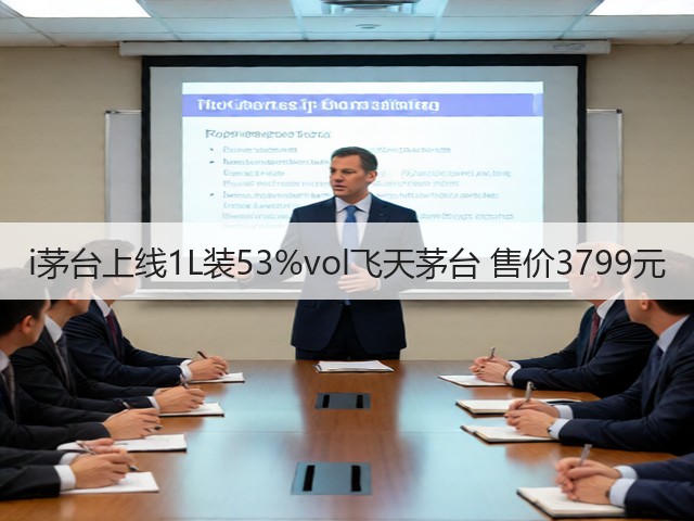 i茅台上线1L装53%vol飞天茅台 售价3799元(图1)