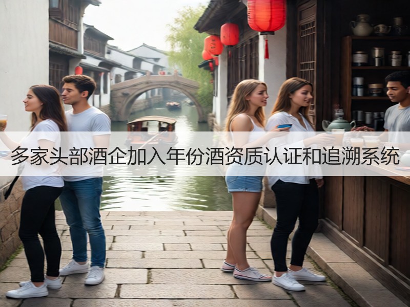 多家头部酒企加入年份酒资质认证和追溯系统