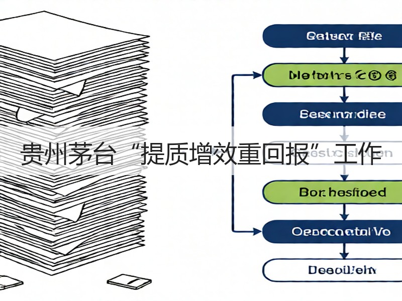 贵州茅台“提质增效重回报”工作