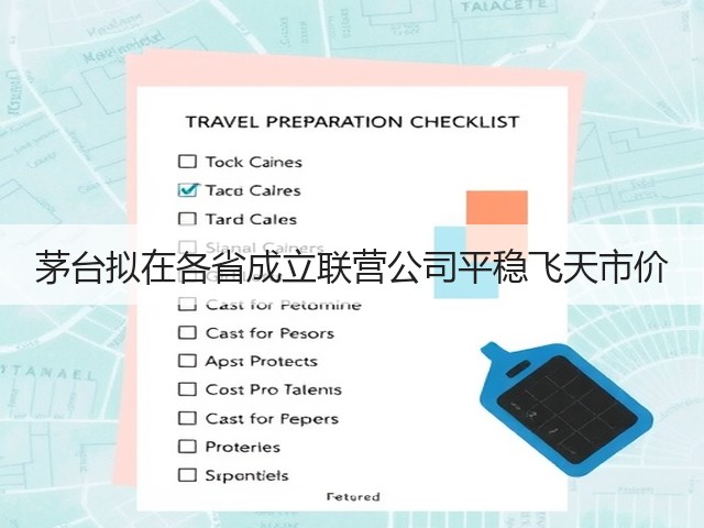 茅台拟在各省成立联营公司平稳飞天市价(图5)