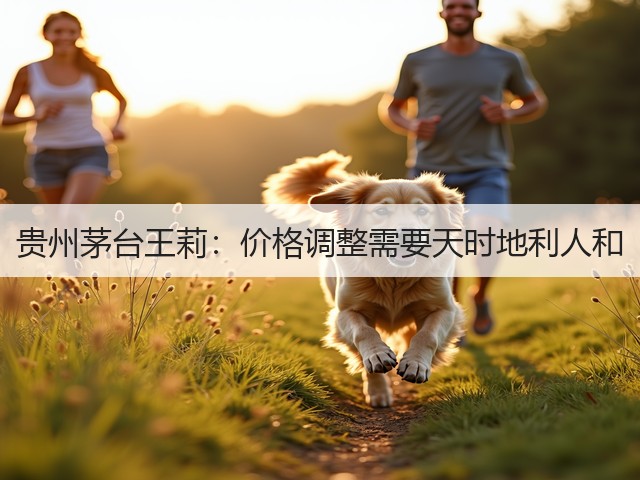 贵州茅台王莉：价格调整需要天时地利人和(图2)