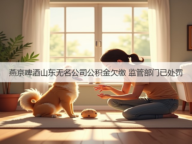 燕京啤酒山东无名公司公积金欠缴 监管部门已处罚(图1)