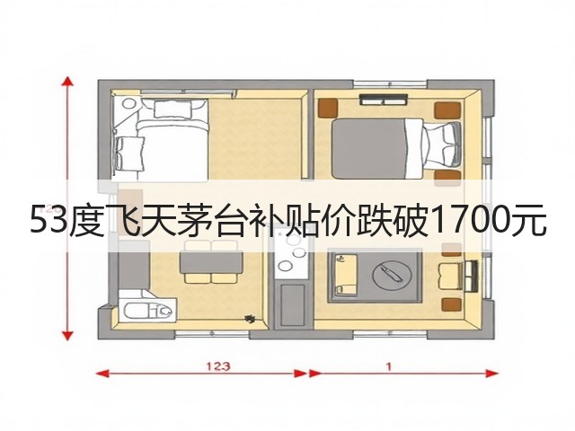 53度飞天茅台补贴价跌破1700元(图1)