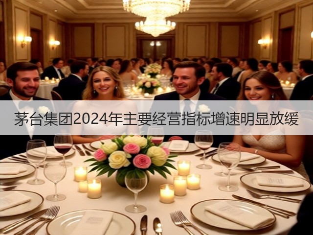 茅台集团2024年主要经营指标增速明显放缓(图2)